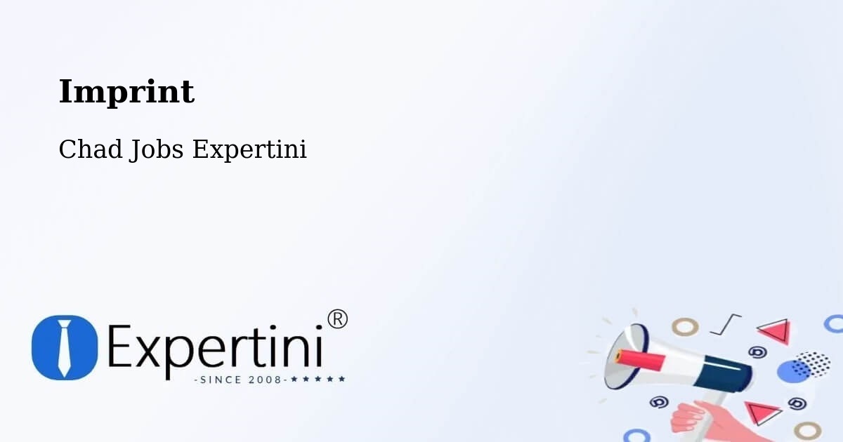 Imprint – Abéché - Chad Jobs Expertini