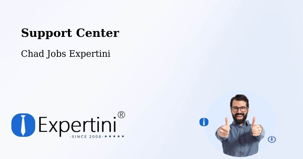 Support Services – Abéché - Chad Jobs Expertini